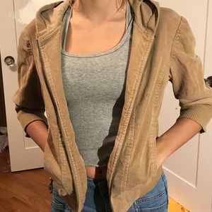 Khaki Corduroy Jacket